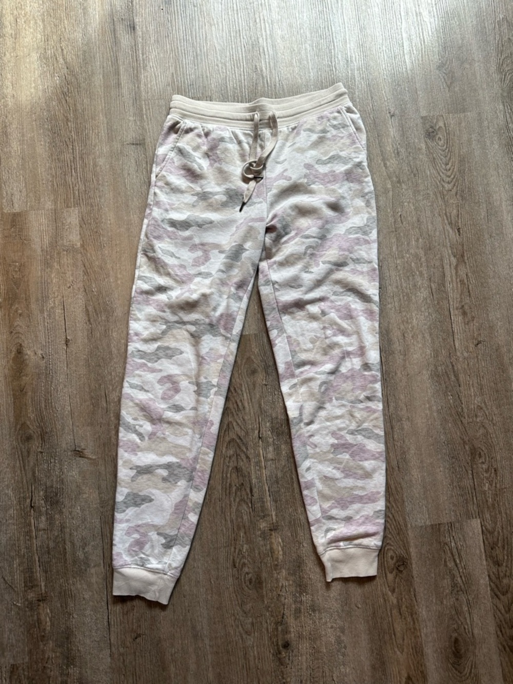 Old Navy Pink & Gray Camo Kids Joggers